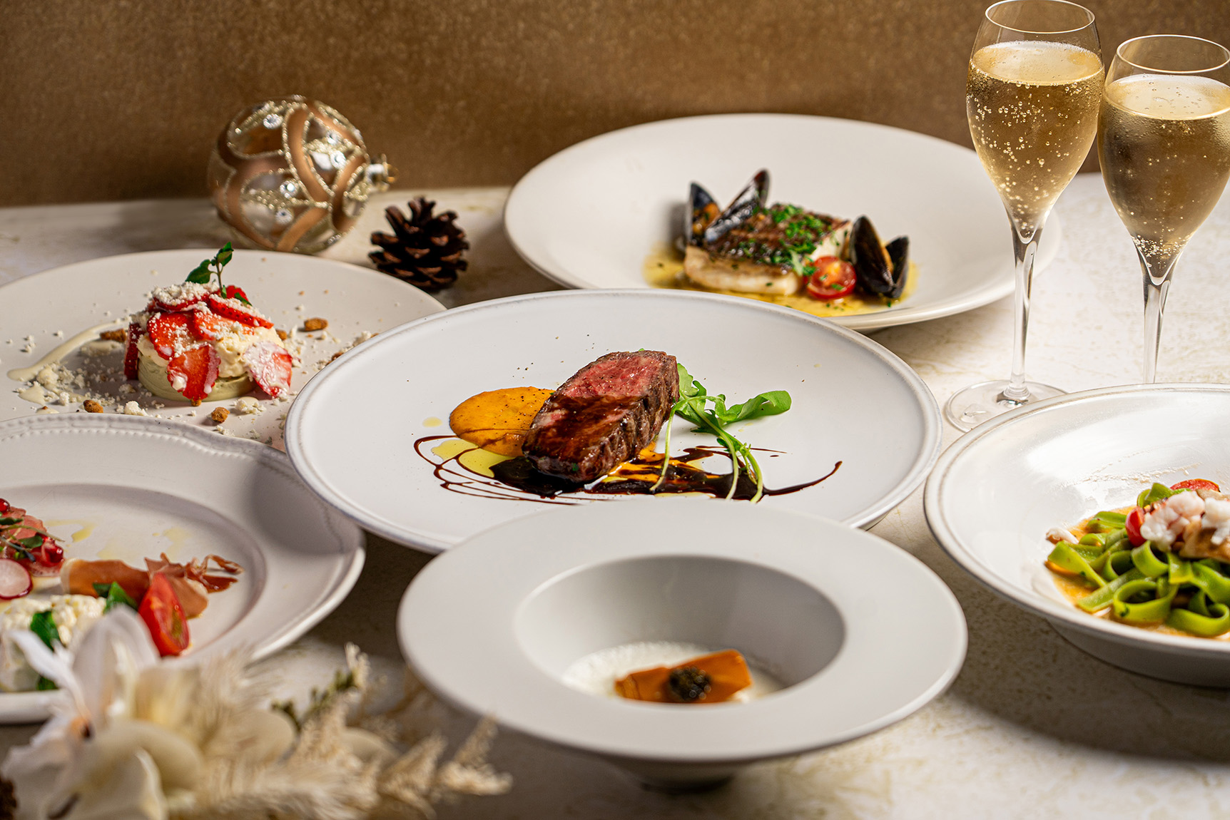 銀座NABUCCO ナブッコ クリスマスコース